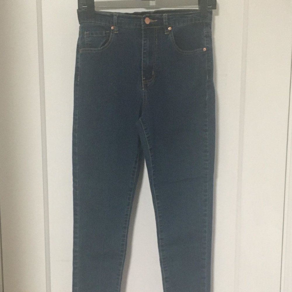 Dark Blue Denim Jeans